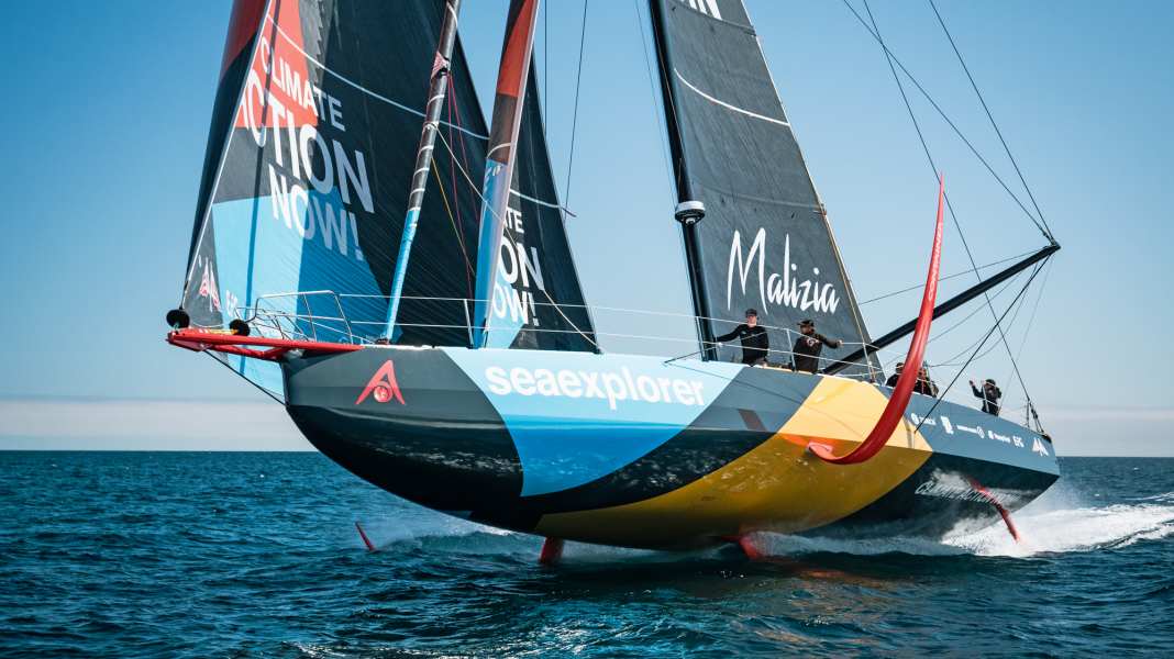The Ocean Race: Nach Schaden neue Foils für “Malizia – Seaexplorer”