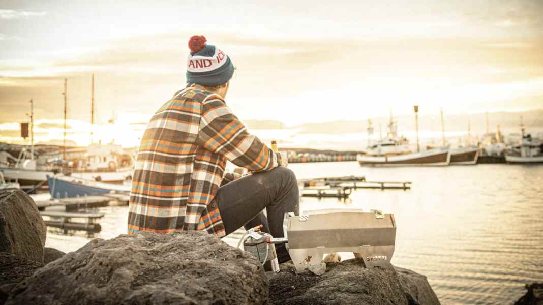 Steckbarer Gasgrill SKOTTI von Vennskap