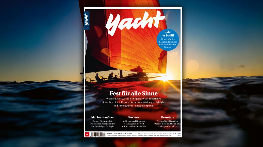 YACHT 13/2025: Von Ärmelkanal bis Kieler Woche