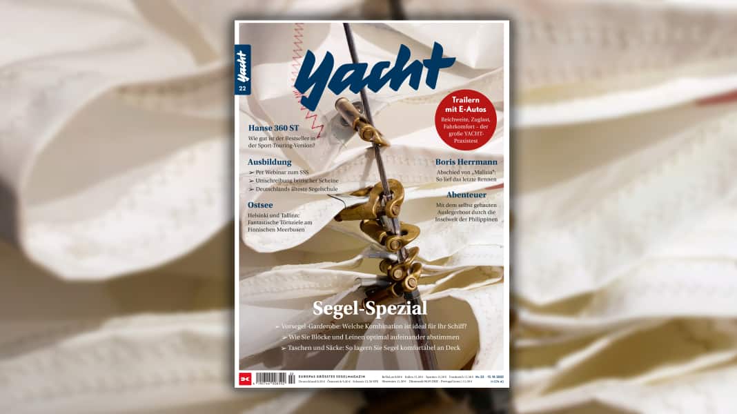 YACHT 22/2025: Besser segeln mit den richtigen Segeln