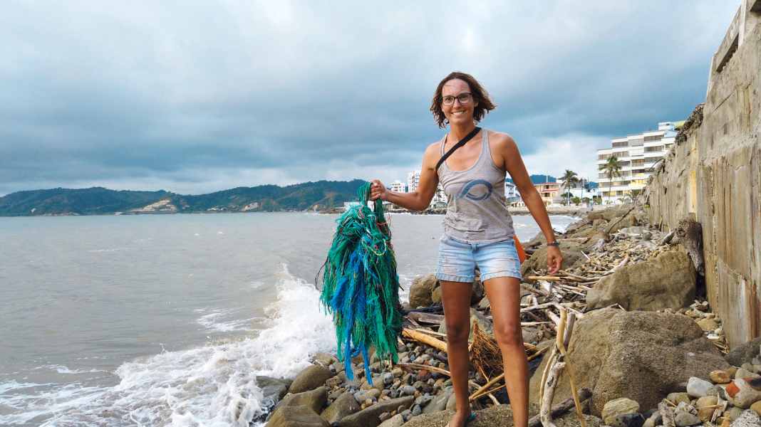 From sailing vlogger to environmentalist: Nike Steiger on her recycling project