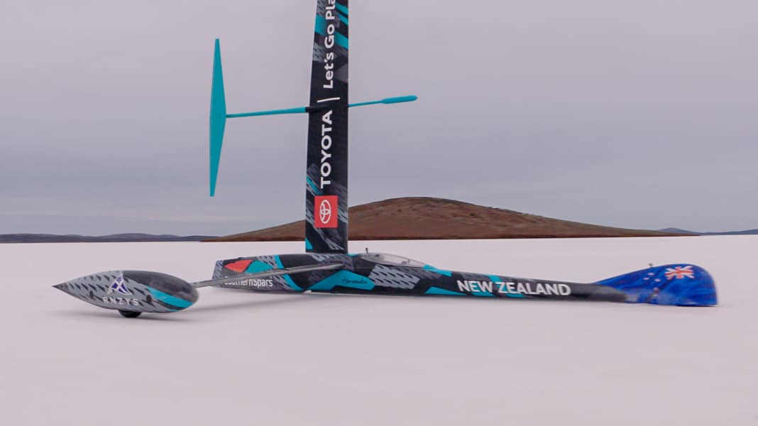 Projekt Landspeed: Team New Zealand jagt Weltrekord