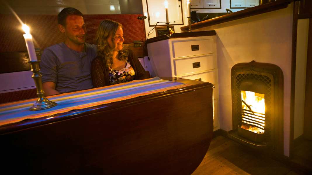 Equipment: Heating on board for a cosy feeling on cold days