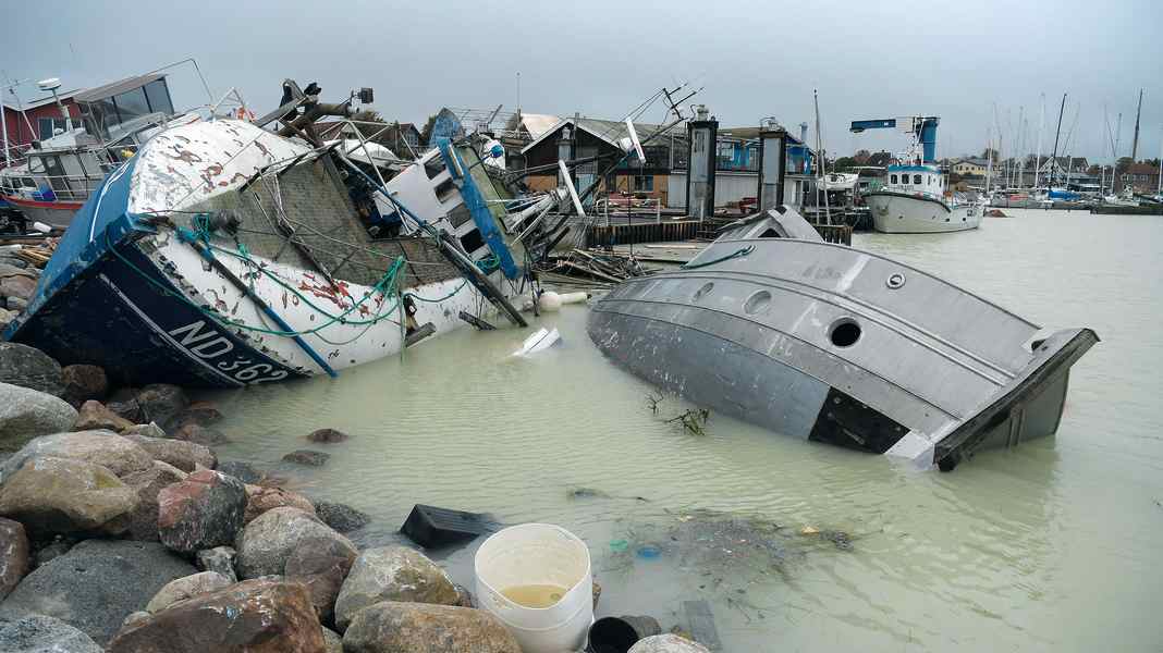 Baltic Sea storm surge: bleak future for Danish harbours
