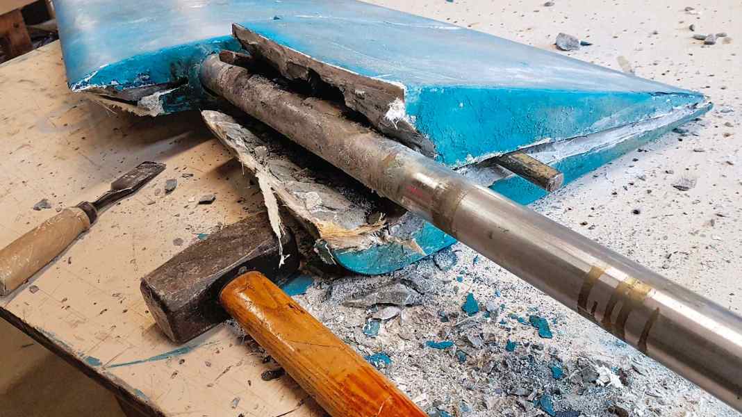 Rudder repair: New rudder blade or is it worth repairing?