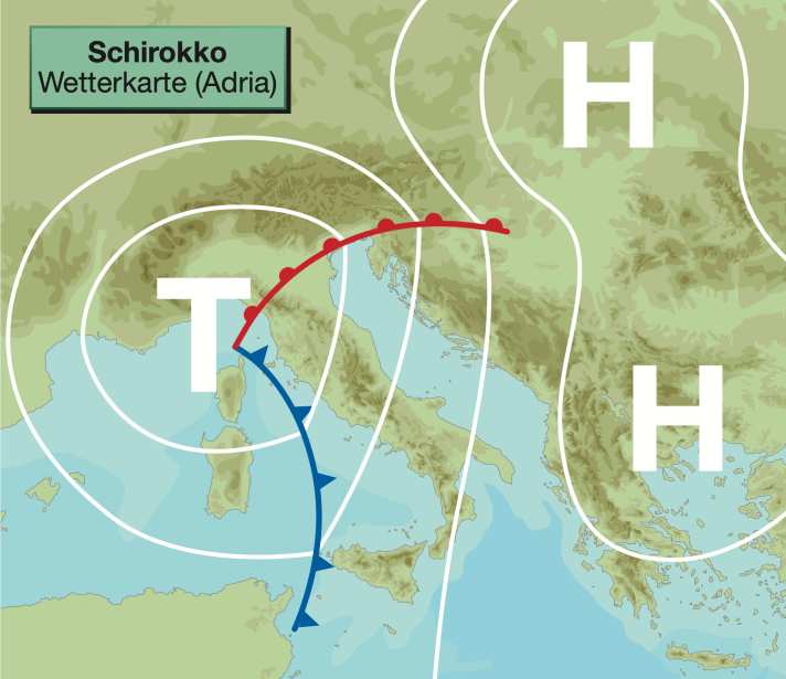 Wind Special Central Mediterranean: Sirocco