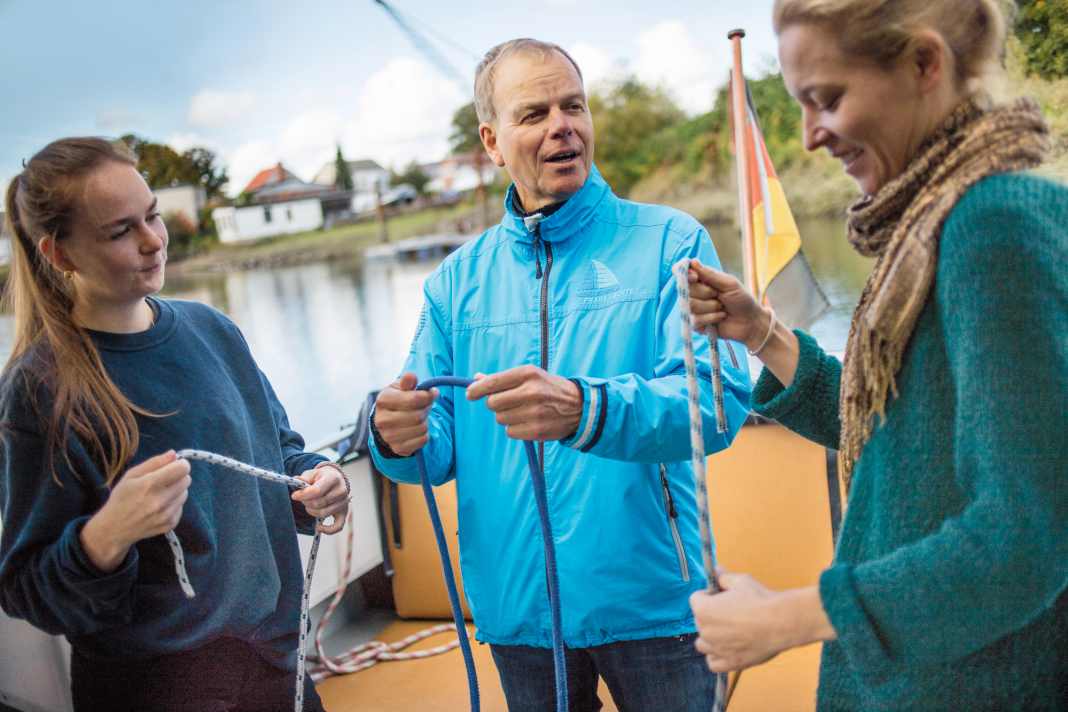 Schotstek, Palstek, Stopperstek: Wenn es um das Erlernen der Knoten geht, gilt vor allem: üben, üben, üben