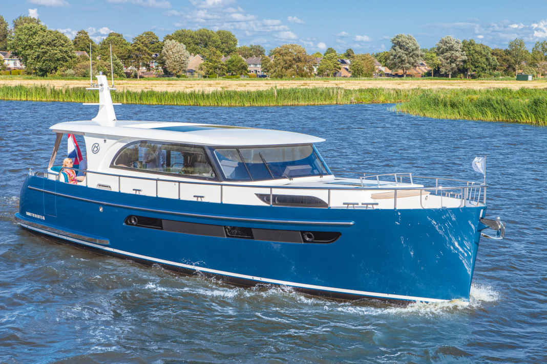 Suitable for inland and offshore areas: the Babro Tridente 43 OC