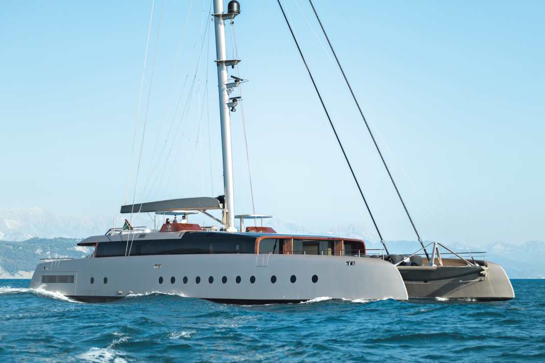 Cat art: la struttura in alluminio è stata prodotta da The Italian Sea Group