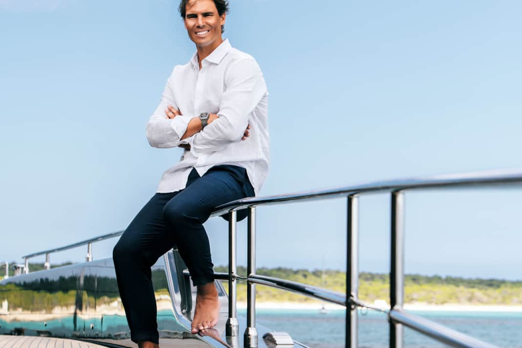 Home: Nadal's Sunreef 80 is not far from his house in Porto Cristo and ...
