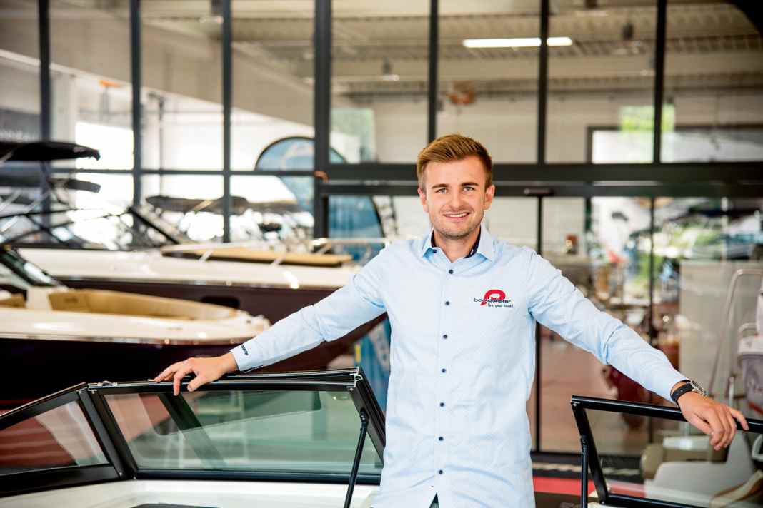 Dennis Pfister inherited his love of fast boats from his father Joachim and grandfather Edgar.