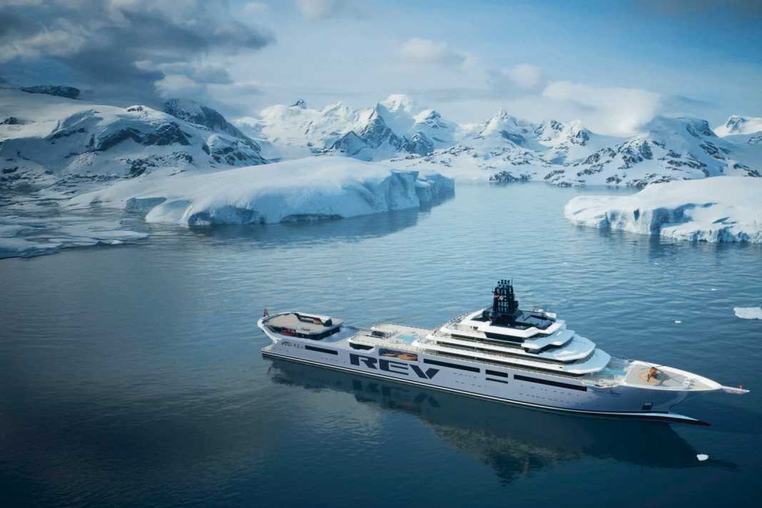 Yacht and research vessel: The 195-metre hull will be painted to a higher gloss than planned in the Netherlands and set sail at the beginning of 2027.