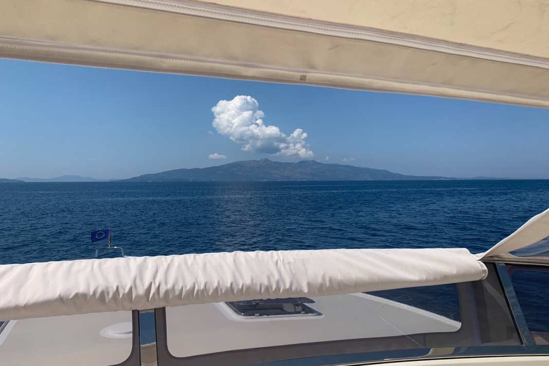 On the way to Corfu