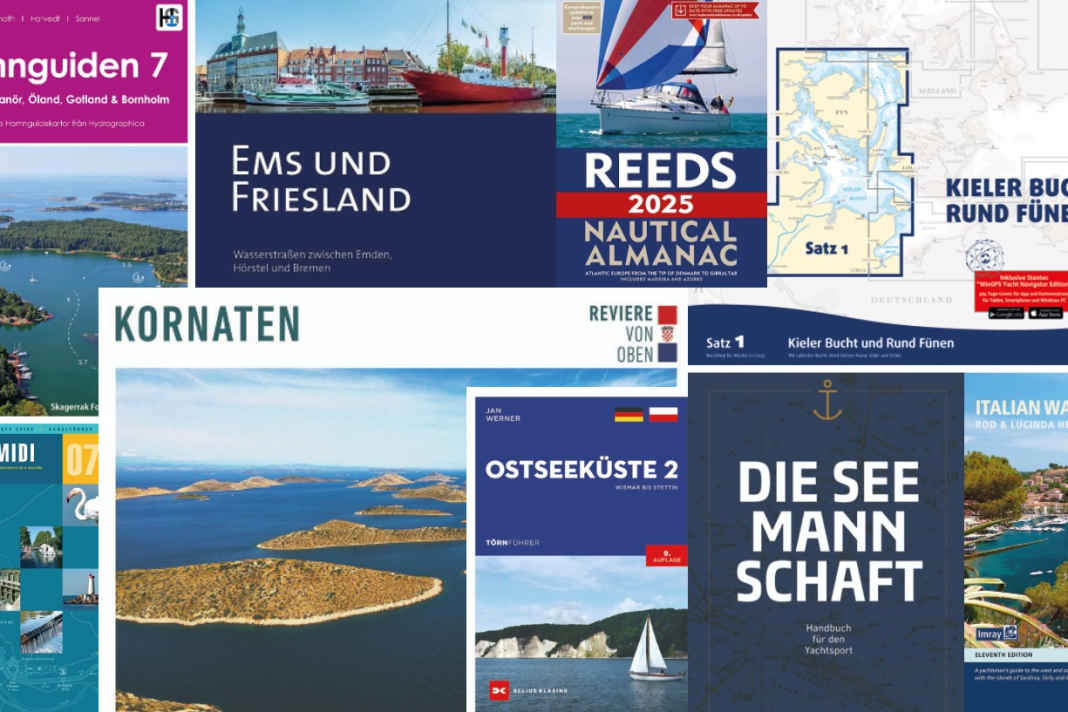 Unverzichtbar für die Reiseplanung und eine stressfreie Navigation: aktuelle Sportbootkarten und Törnführer