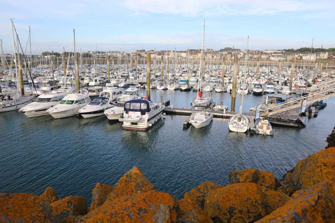 Marina von Saint-Malo im Port de Sablons
