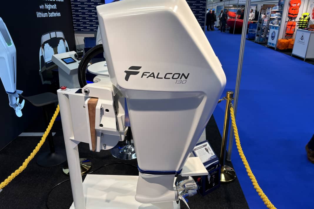 Der E-Außenborder „Falcon“ von EPTechnologies feiert Weltpremiere auf der METS in Amsterdam
