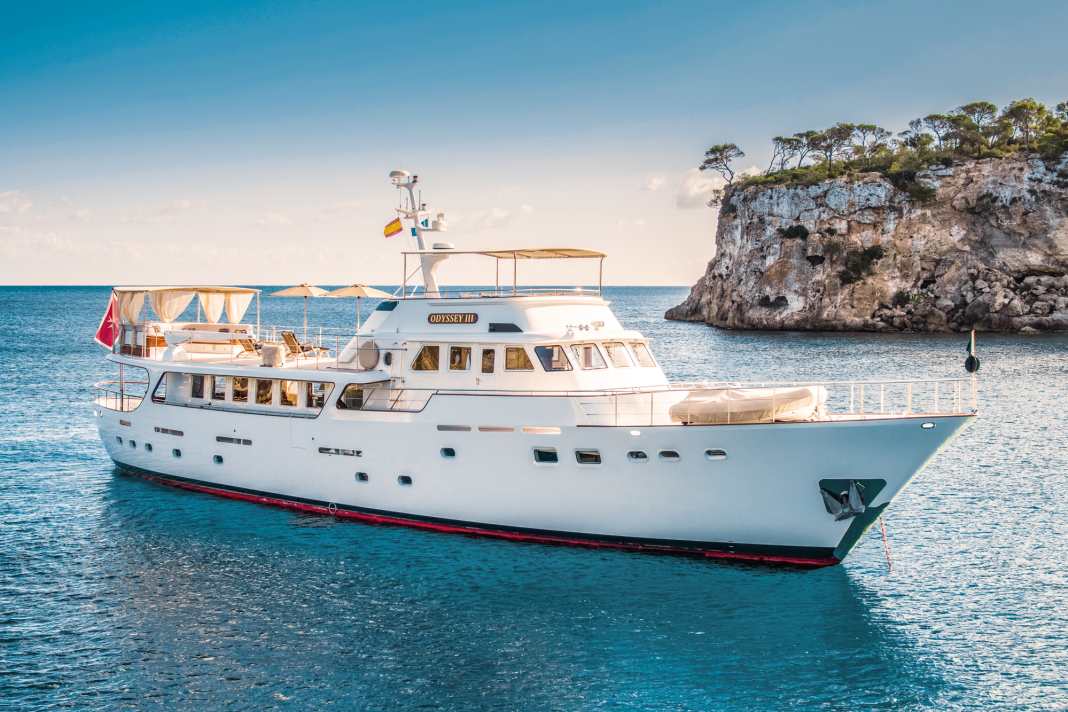 The "Odyssey III" measures 33 metres