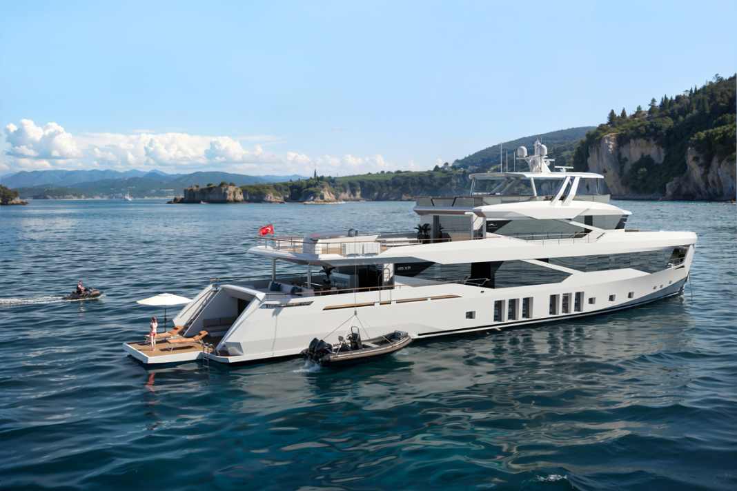 The flagship Numarine 45XP comes with a top speed of 16 knots