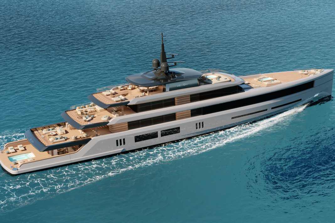 Nauta Design stellt ein 75-Meter-Konzept vor.