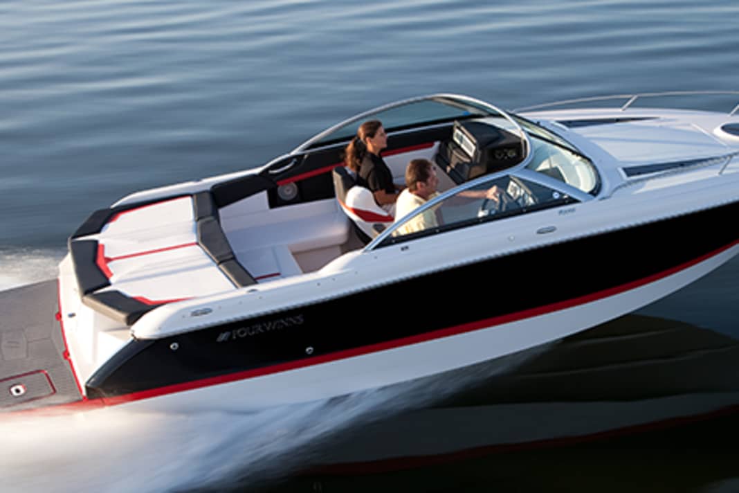 „The American Way of Boating“: die neue Four Winns S 235.