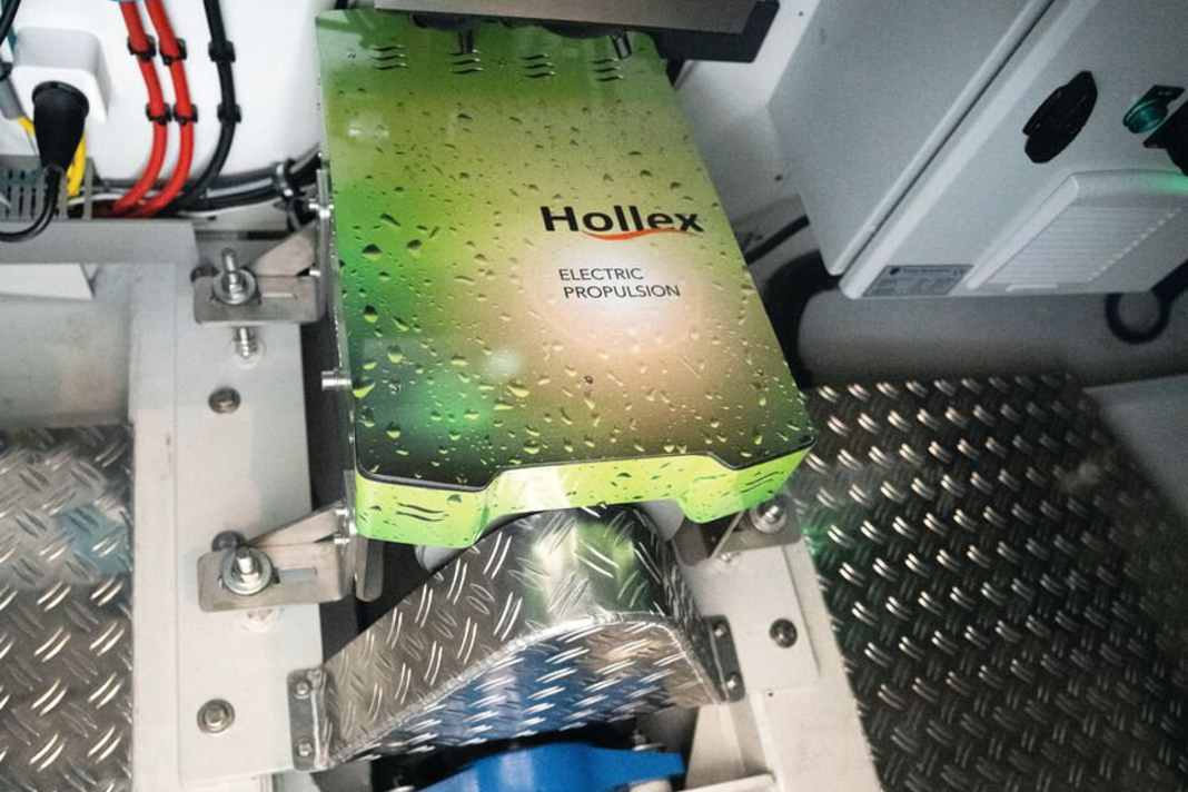 The electric motor from Hollex