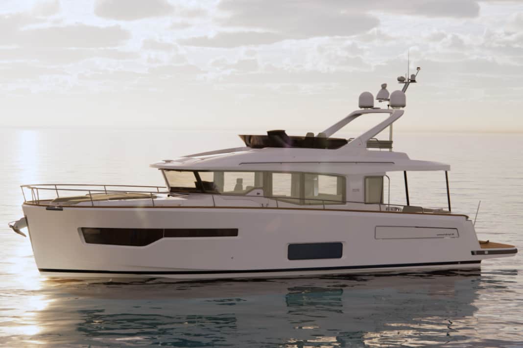 The Swedish shipyard has remained true to its modern Scandinavian design