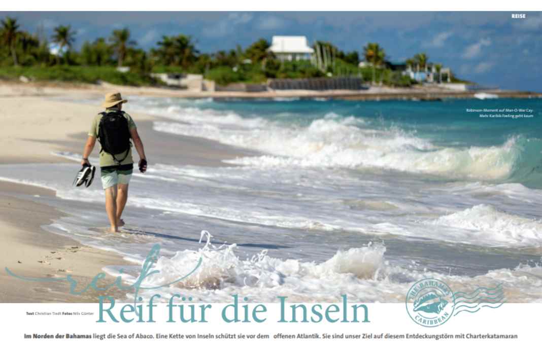 Die Farben der Karibik: mal von der Natur gemalt, mal mit dem Pinsel aufgetragen. Ein Törnbericht aus der Sea of Abaco