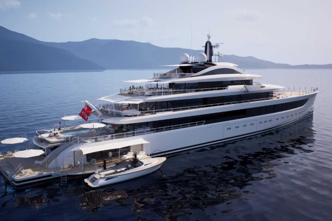 Die 85 Meter basieren auf einer Engineering Plattform, damit konzentrieren sich die Eigner auf das Styling und die Ausstattung ihrer Yacht.