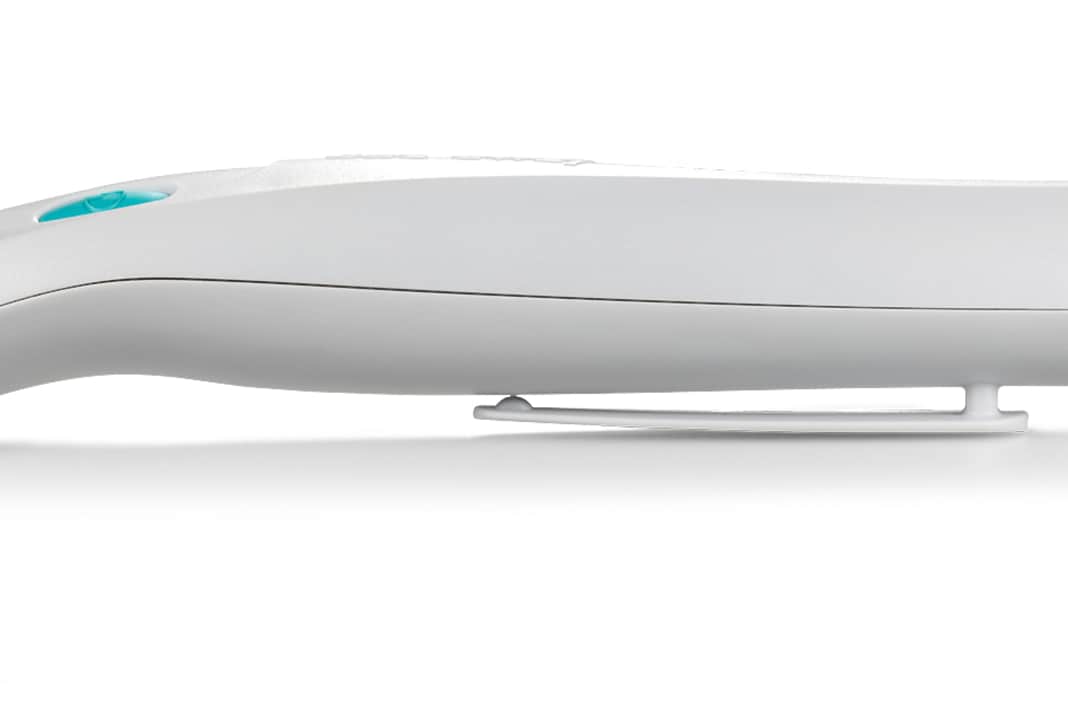 Shaped like a pen, the Bite away has a heating plate at the tip that is held on the mosquito bite and heats up to 51 degrees Celsius