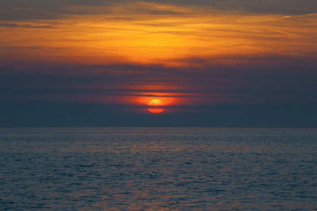 Hübsch, so ein Sonnenuntergang - aber auch schon x-Mal gesehen