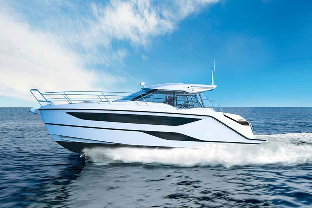 Auf der boot in Düsseldorf präsentiert: Die Bavaria SR 33 als drittes Modell der SR-Reihe