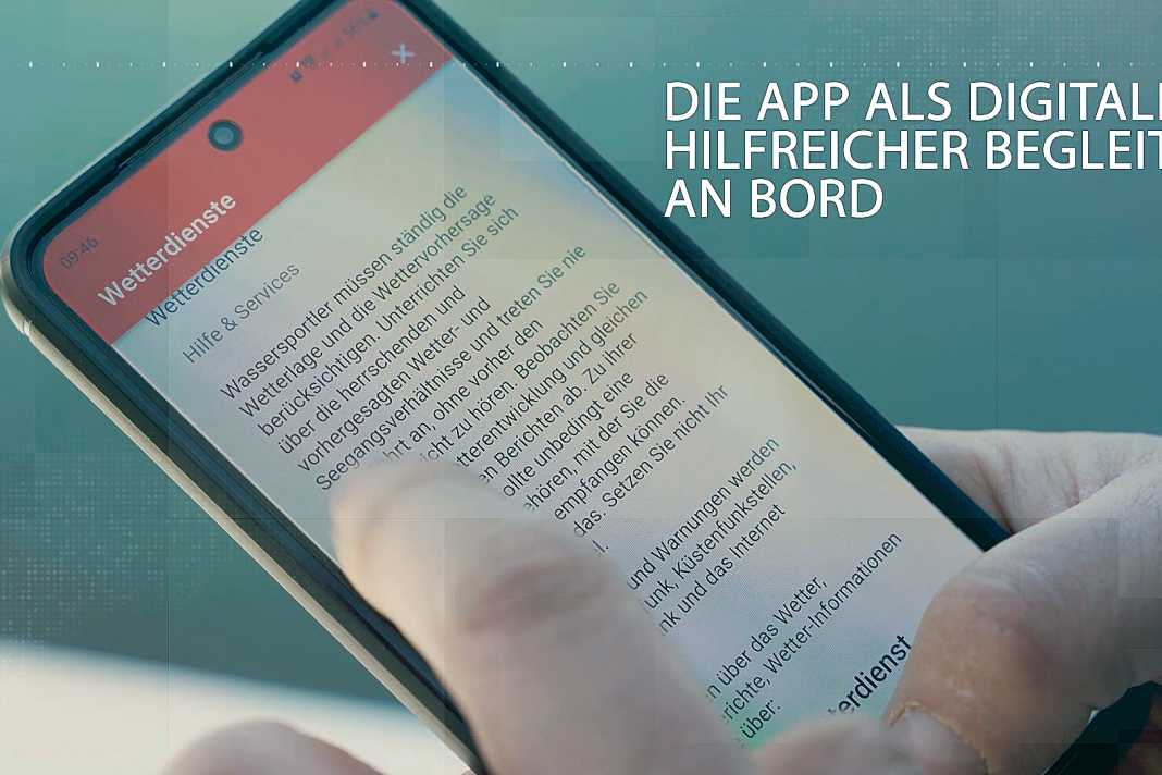 The German Motor Yacht Association and SBV app will be available for download at boot Düsseldorf 2024 and will provide additional functions and applications in addition to the electronic membership card