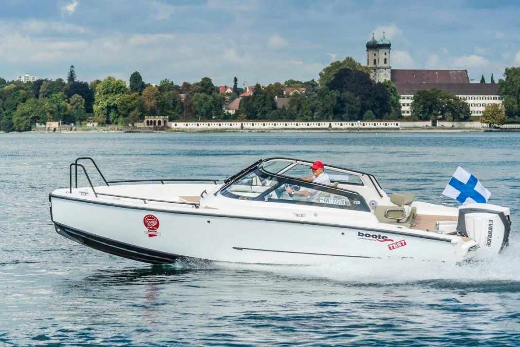XO 250: wirtschaftliche Gleitfahrt liegt bei gut 26 kn