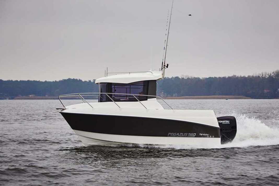 Pegazus 560 Top Fisher: Schnell zur Lieblingsangelstelle und das Abendessen sichern