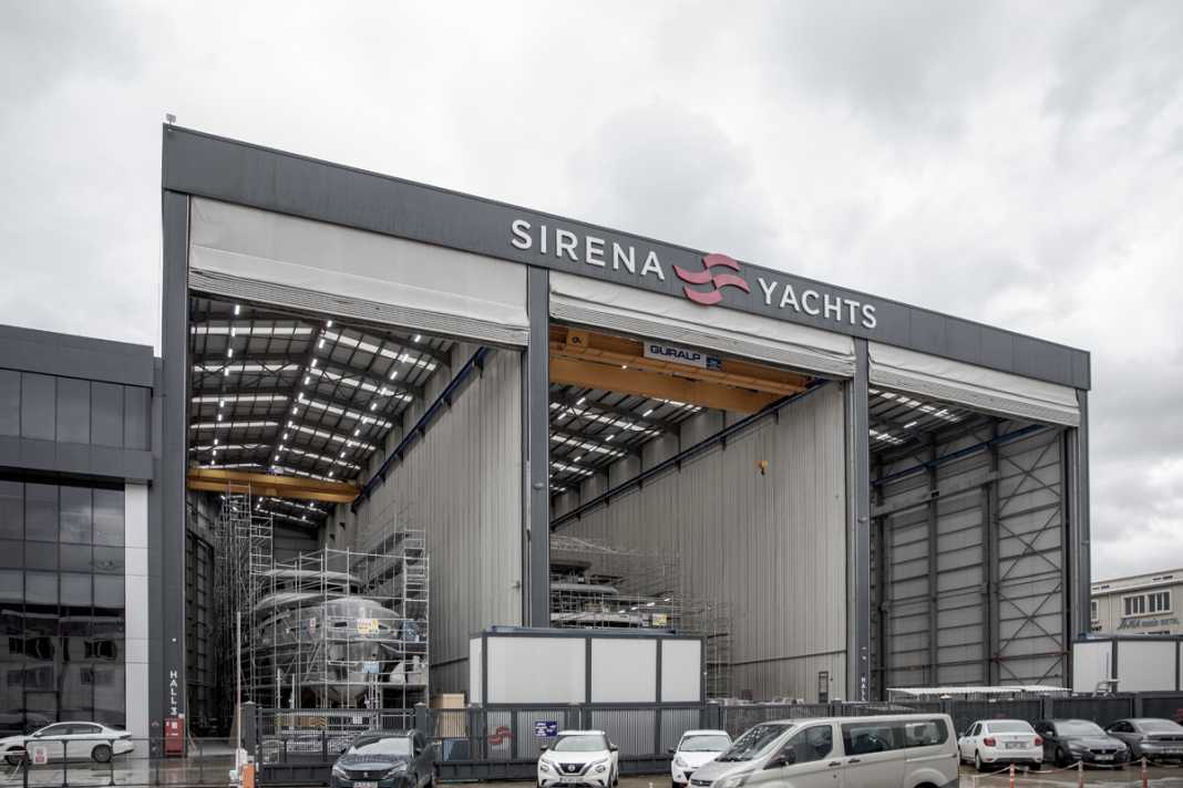Full house at Sirena Yachts, the construction site for the 42M.