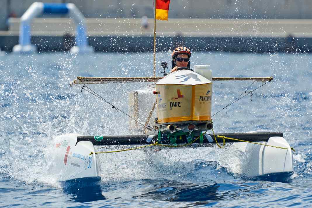 Das WannSea-Projekt der TU Berlin wurde rechtzeitig zur Regatta in Monaco fertig