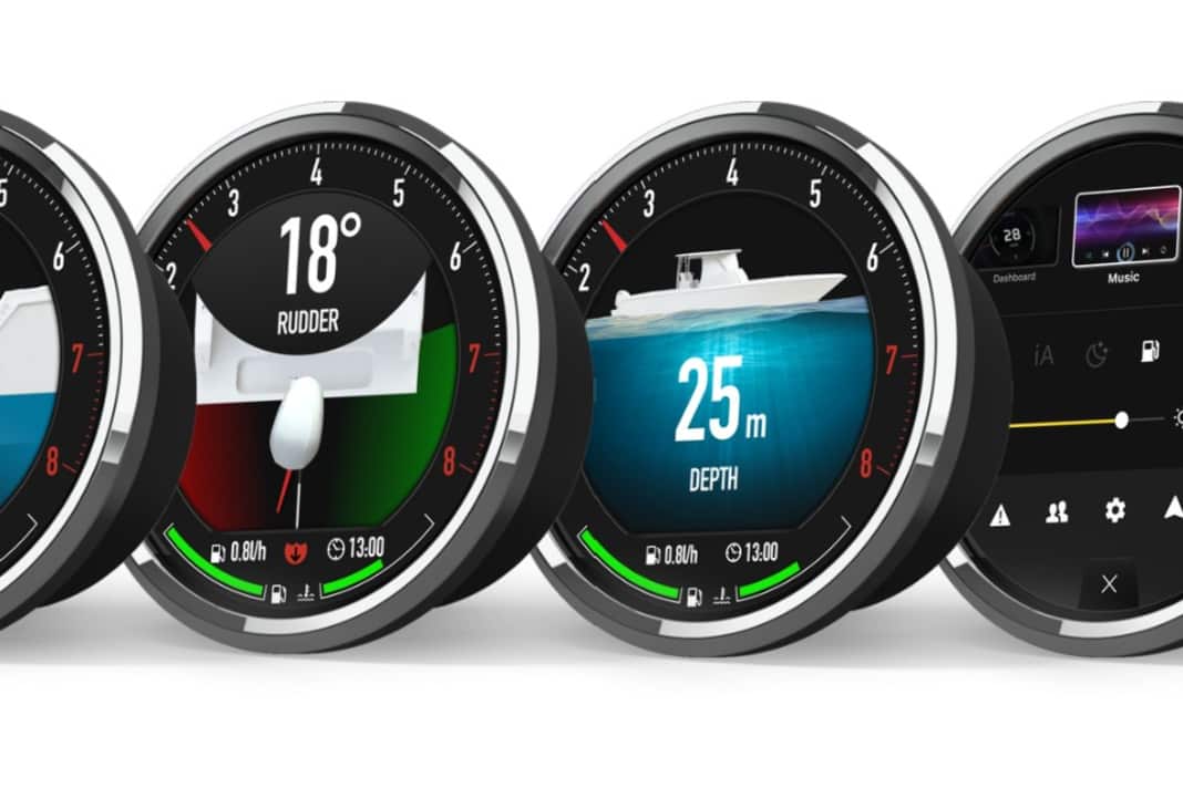 Thanks to the NMEA 2000 connection to the existing network, all connected sensors can be monitored.