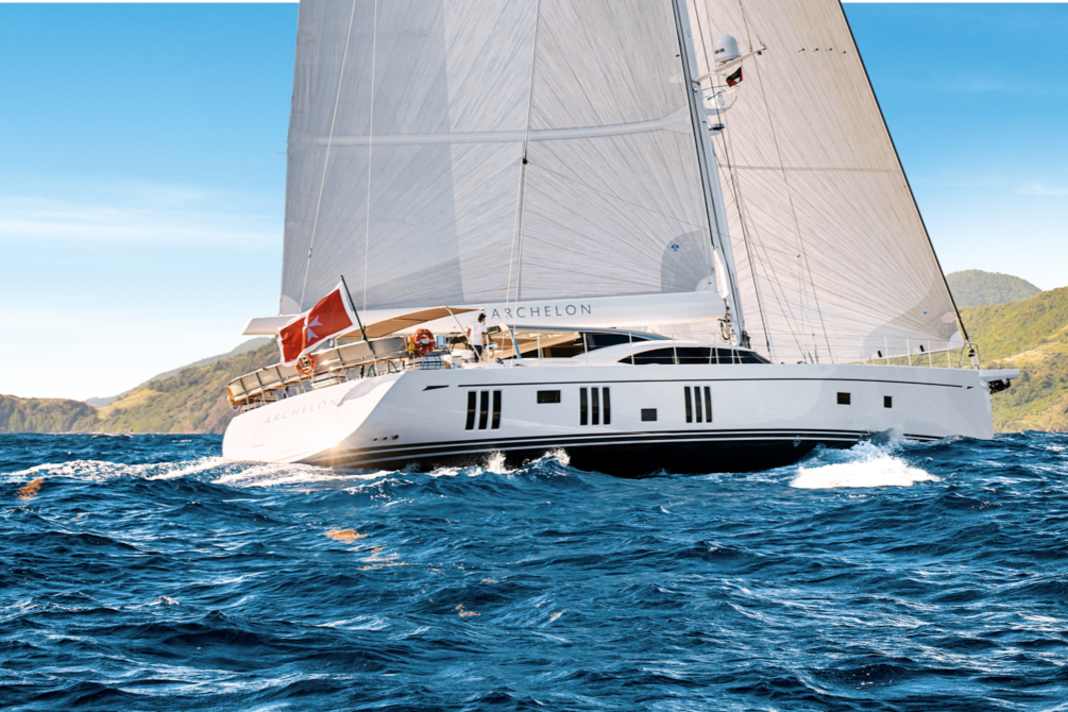 Comfortable sailing ...