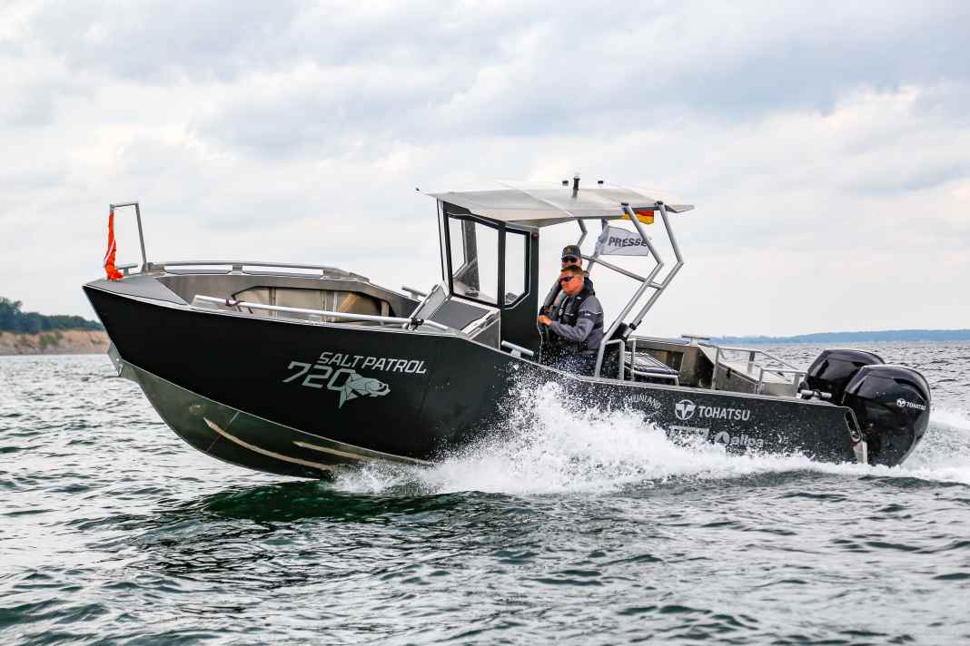 The SaltPatrol 720 in action at the Travemünde Week