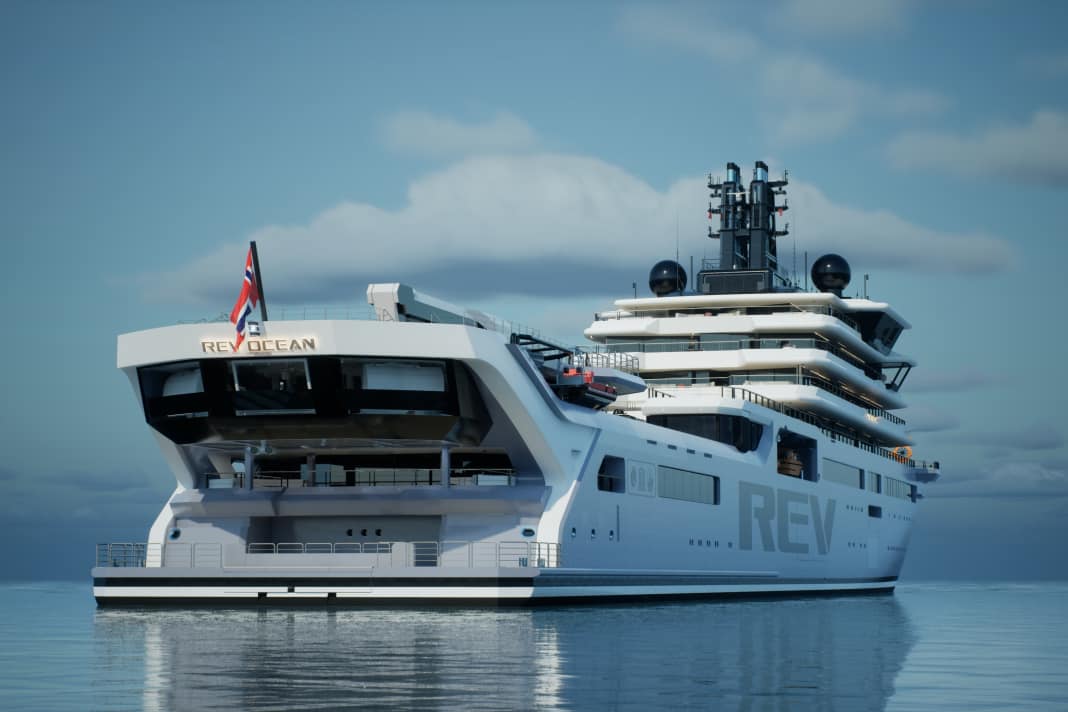 Tough trawler: A trawl system for research purposes, which the Norwegian client helped to develop, rolls out of the stern. It pre-sorts live samples using camera recognition (Deep Vision AI from Scantrol) and sucks them into the laboratory via a vacuum hose.