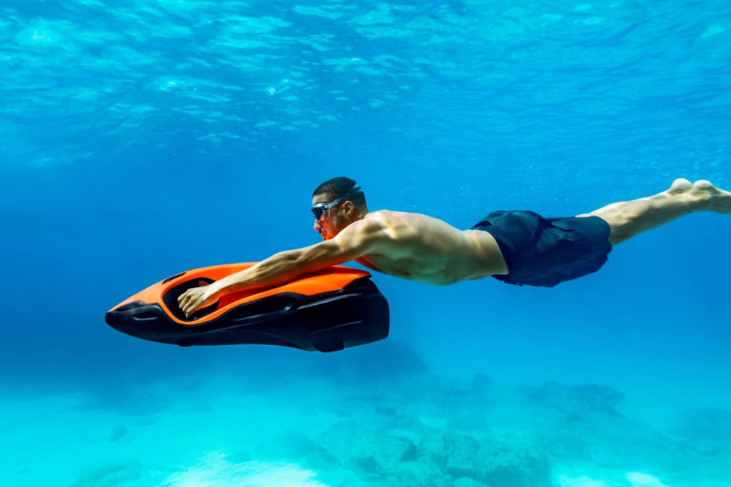 Die neue Seabob-Serie F9 eignet sich besonders zum Erkunden der Unterwasserwelt.