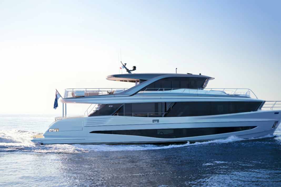 The 27-metre-long X90 is set to glide through the waves from spring 2026.