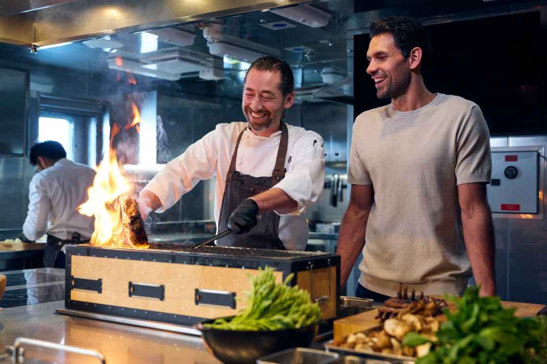 Steak medium: Manchmal darf es gerne echtes Kohlefeuer sein.