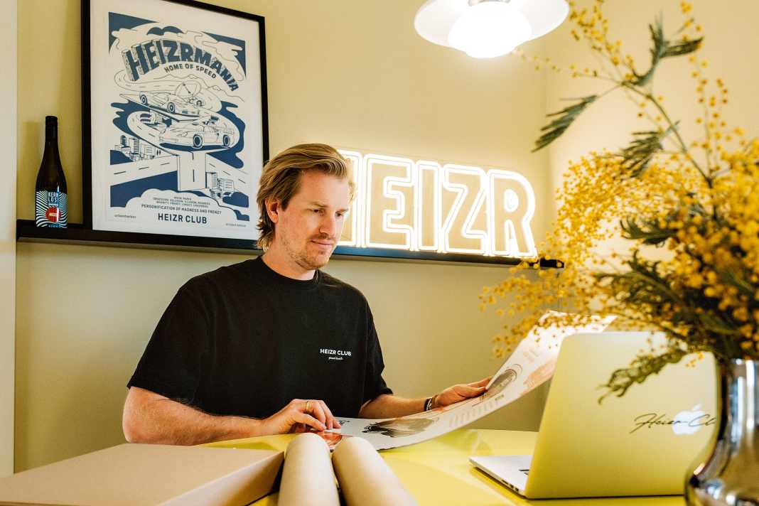 den Heizr-Events steckt viel Arbeit. Felix macht von Marketing über Merchandise und Orga alles selbst
