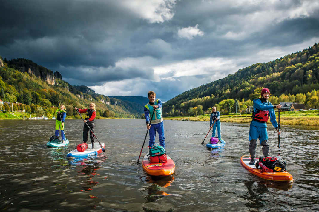 Der Herbst belohnte unsere Helden mit prächtigen Farben, die Temperaturen hätten sie aber auch gerne etwas sommerlicher genommen.