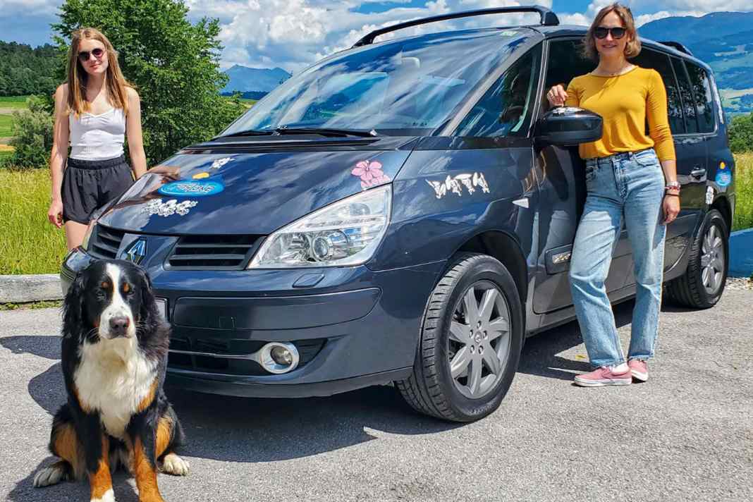 Die Schwestern Winklehner haben für die SUP Tour de Austria ebenso viele Seemeilen wie Autokilometer abgespult.