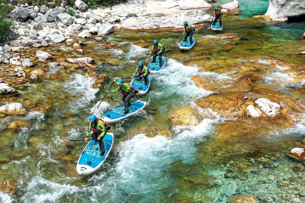 Basic knowledge for the river: With the right riding technique, you can master all obstacles.