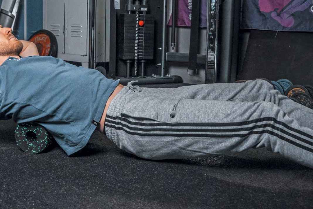 Fascia roller for back and legs 1