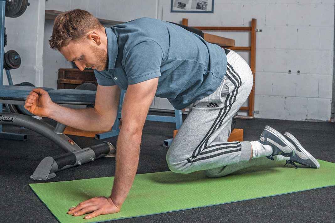 Ellenbogen zum Knie 1