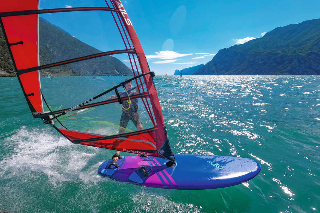 Large gliders are good for intermediates - and for surfing fun without whitecaps.